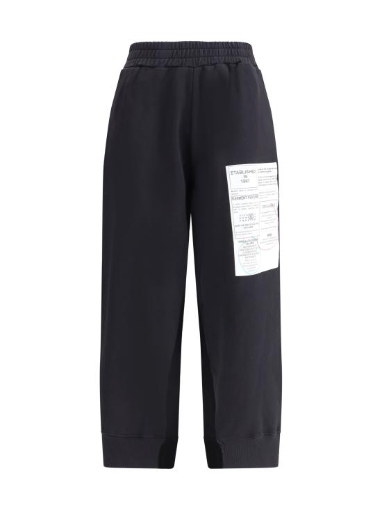 25SS MM6 메종마르지엘라 스트레이트 팬츠 S52KA0527M25012 899 BLACK