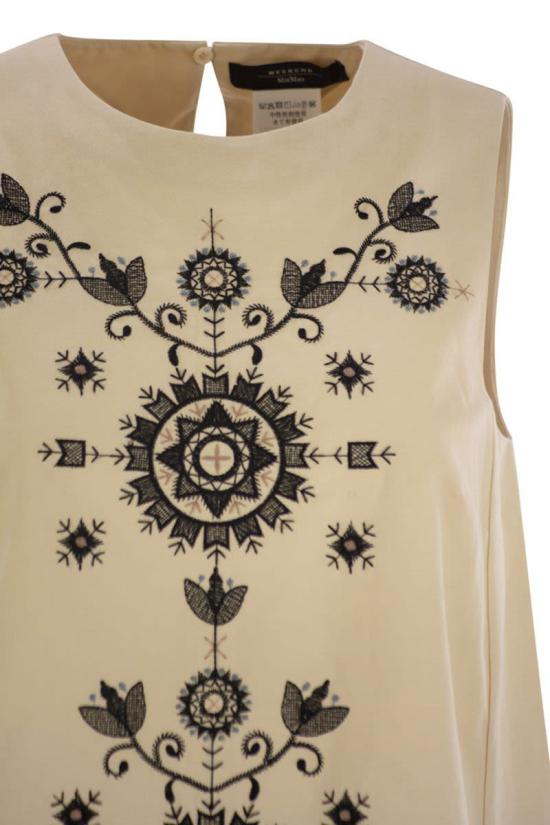 25SS 위켄드막스마라 미디 원피스 2515221012600 004 Beige - WEEKEND MAX MARA