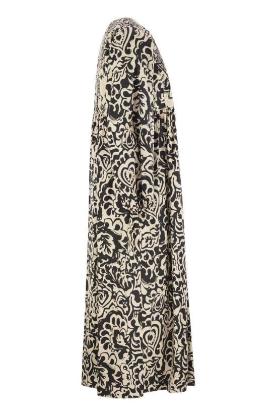 25SS 위켄드막스마라 미디 원피스 2515221192600 002 Black - WEEKEND MAX MARA