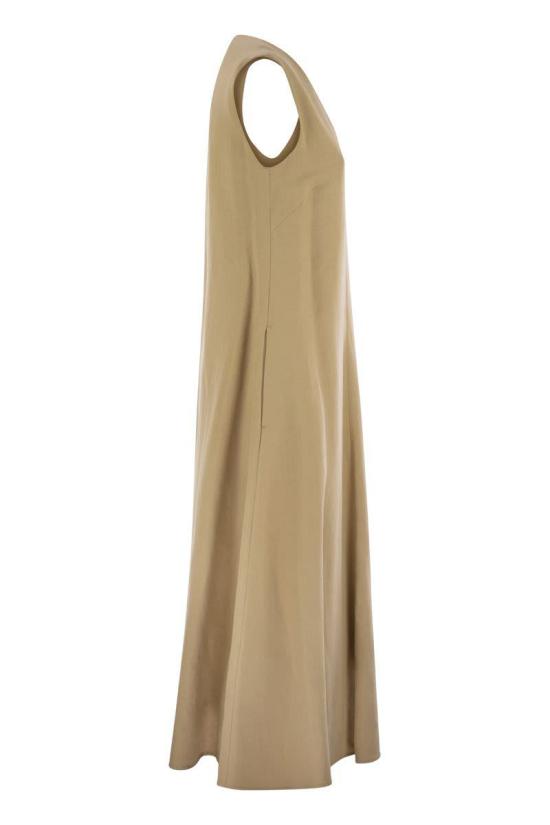 25SS 위켄드막스마라 미디 원피스 2515221072600 009 Beige - WEEKEND MAX MARA