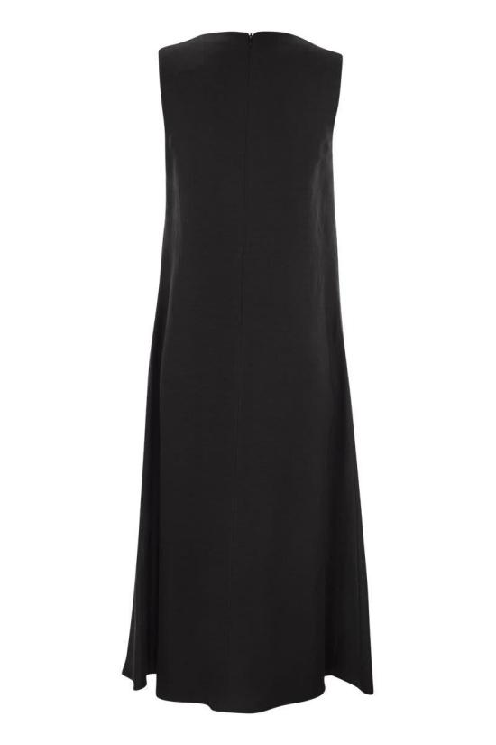 25SS 위켄드막스마라 미디 원피스 2515221072600 003 Black - WEEKEND MAX MARA