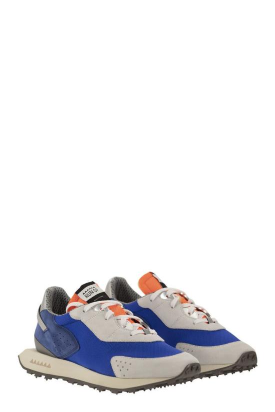  런오브 스니커즈 SPEEDY M 40311 BIANCO BLUE - RUN OF