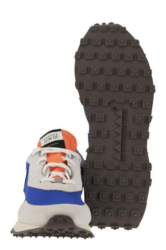  런오브 스니커즈 SPEEDY M 40311 BIANCO BLUE - RUN OF