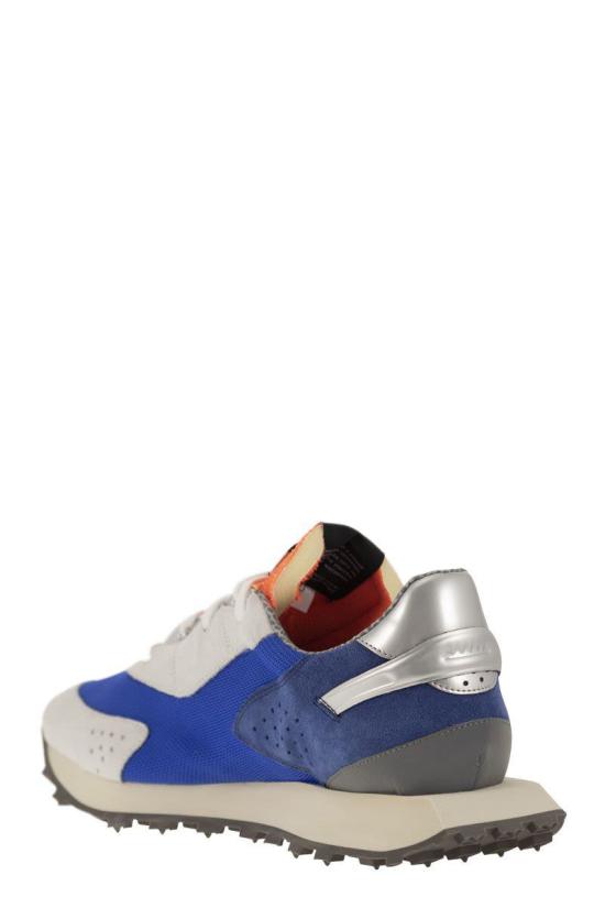  런오브 스니커즈 SPEEDY M 40311 BIANCO BLUE - RUN OF