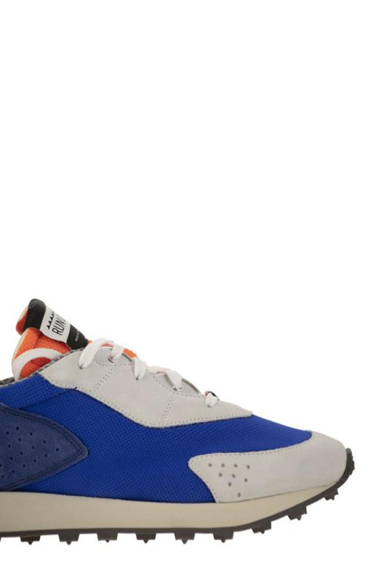  런오브 스니커즈 SPEEDY M 40311 BIANCO BLUE - RUN OF