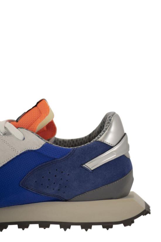  런오브 스니커즈 SPEEDY M 40311 BIANCO BLUE - RUN OF
