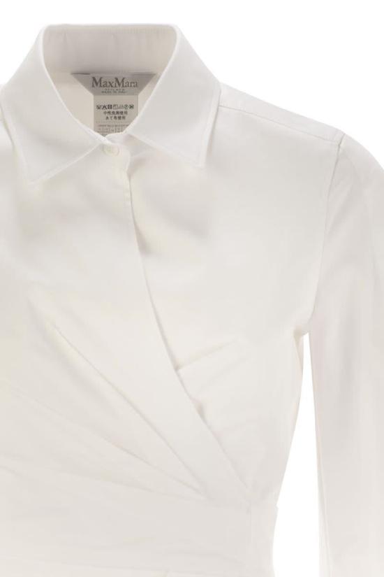 25SS 막스마라 미디 원피스 2511221053600 002 WHITE - MAX MARA