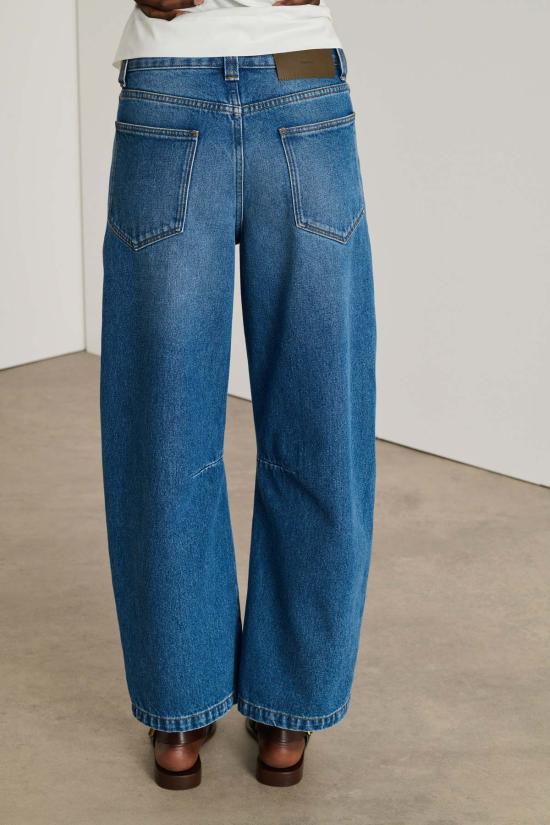  쉐르 데님 팬츠 수어 엘리엇 진 블루 - SOEUR