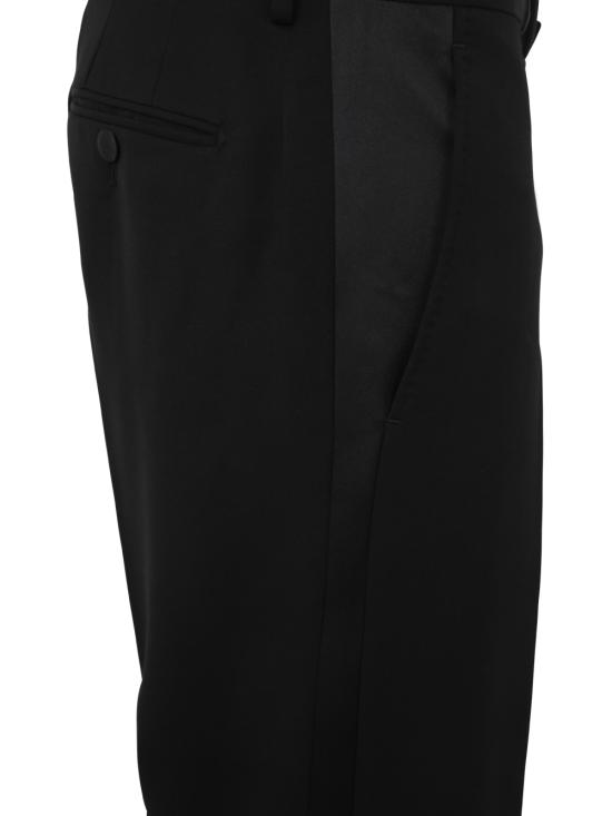  랑방 플레어 팬츠 RW TR0014 4885 A23 10 BLACK - LANVIN