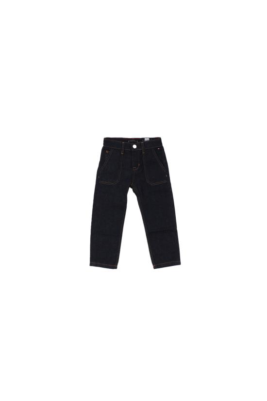 24FW [주니어] 타미힐피거 진 KB0KB09135 1BM Rinsed