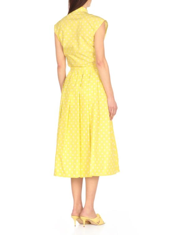 25SS 파비아나 필리피 민소매 티셔츠 CAD265F430D833780 Yellow - FABIANA FILIPPI