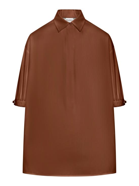 25SS 막스마라 블라우스 2511191052600034 CUIR Brown