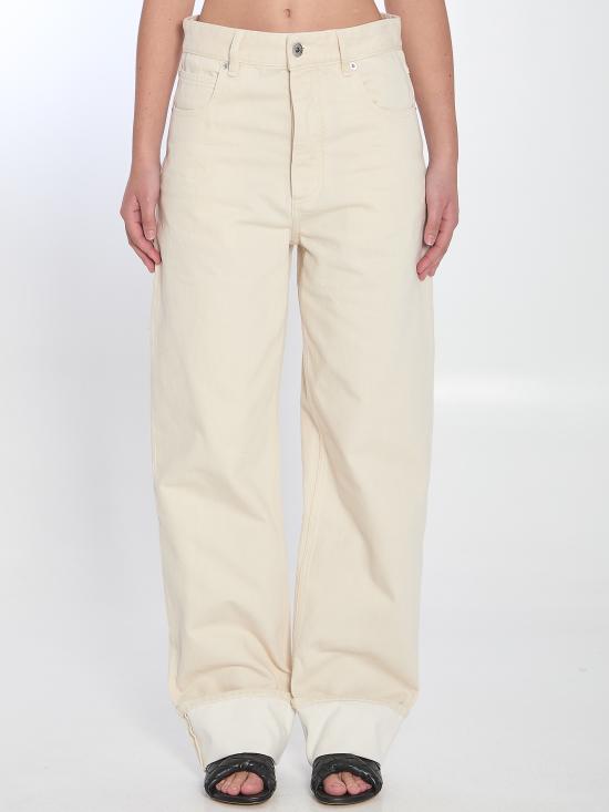 25SS 보테가베네타 데님 팬츠 824659 CREAM