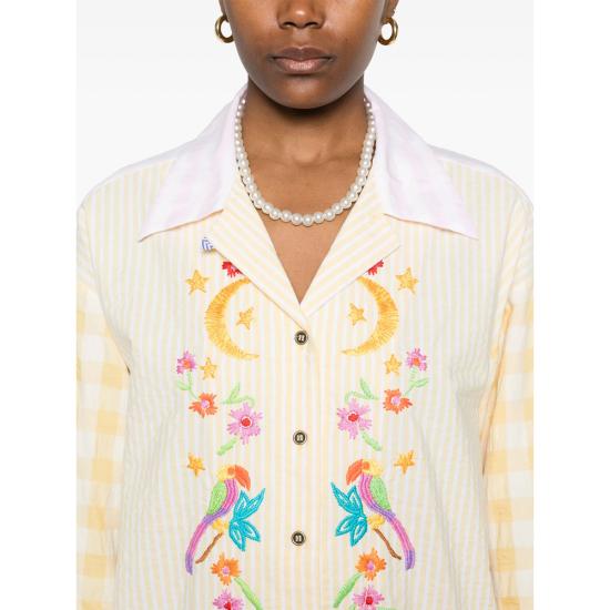 25SS Susanna Blu 블라우스 GARDENIA GB40 YELLOW PINK - OTHER BRANDS