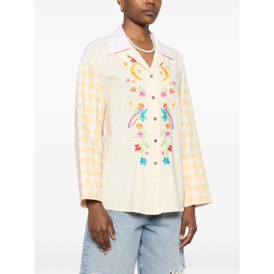 25SS Susanna Blu 블라우스 GARDENIA GB40 YELLOW PINK - OTHER BRANDS