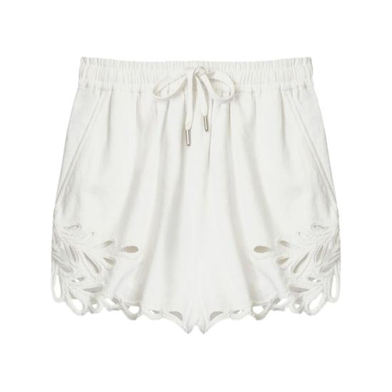 25SS 이자벨마랑에뚜왈 숏팬츠 C1J12E SH0187FA 20WH WHITE