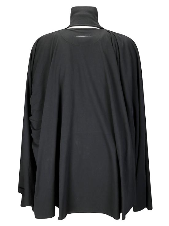 25SS MM6 메종마르지엘라 숏 원피스 S62DA0038M20115 900 Black and Black - MM6 MAISON MARGIELA