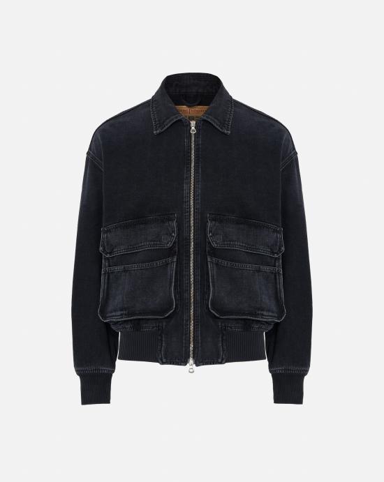 24FW 디젤 봄버 자켓 A15780007Z9 02 Black