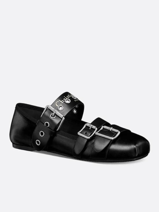  크리스챤디올 플랫 슈즈 KCB946SCG900 Black - DIOR