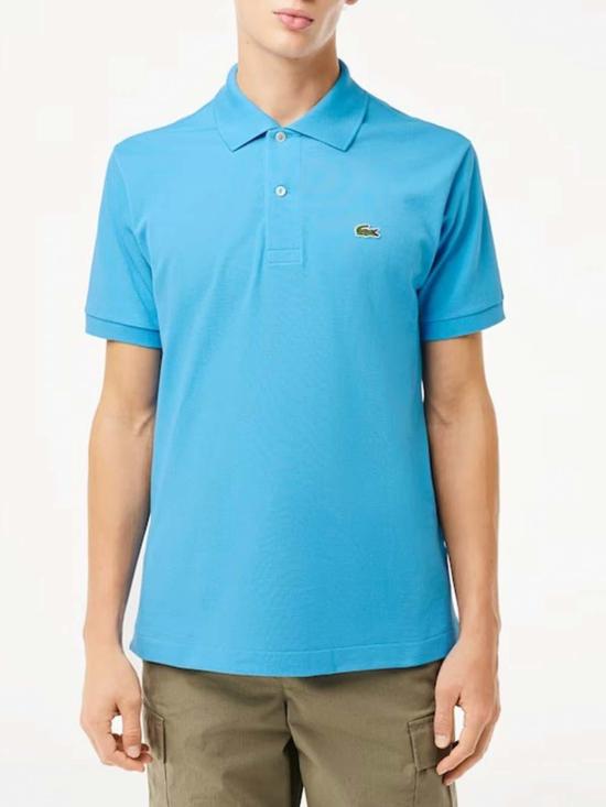  라코스테 클래식 핏 피케 폴로 셔츠 L1212IY3 Light Blue - LACOSTE