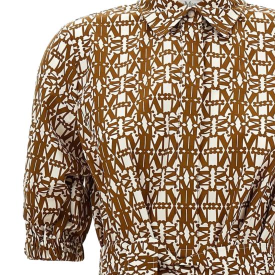 25SS 막스마라 롱 원피스 2511221042600 001 TOBACCO - MAX MARA