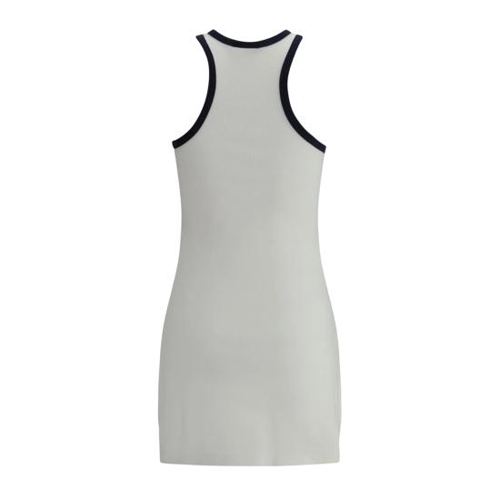  쿠레쥬 미디 원피스 125JRO577JS0203 0083 HERITAGE WH NVY - COURREGES