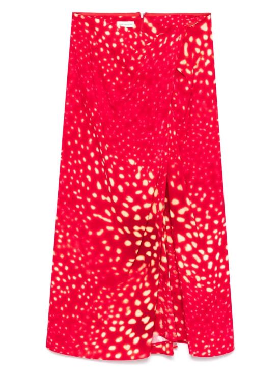 25SS 드리스 반 노튼 스커트 2510108001013 RED 352