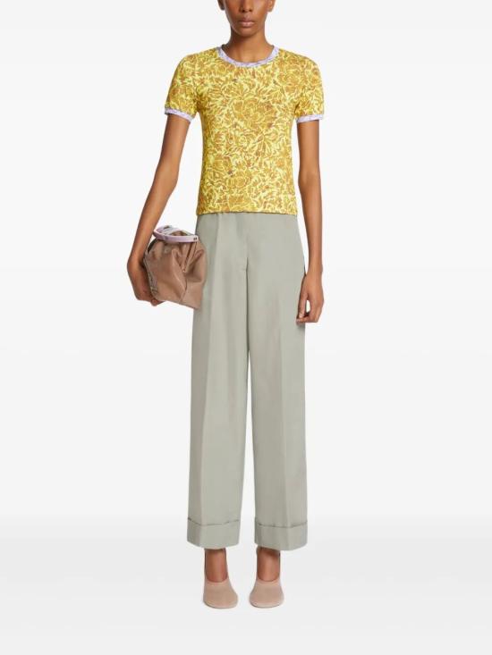25SS 드리스 반 노튼 스웨터 2510111351601 LIME 201 - DRIES VAN NOTEN
