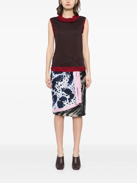 25SS 드리스 반 노튼 스웨터 2510111241630 BURGUNDY 358 - DRIES VAN NOTEN