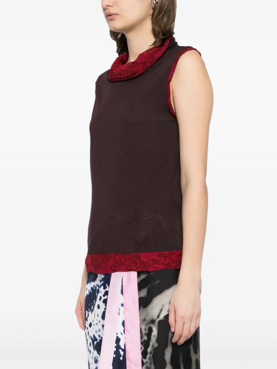25SS 드리스 반 노튼 스웨터 2510111241630 BURGUNDY 358 - DRIES VAN NOTEN