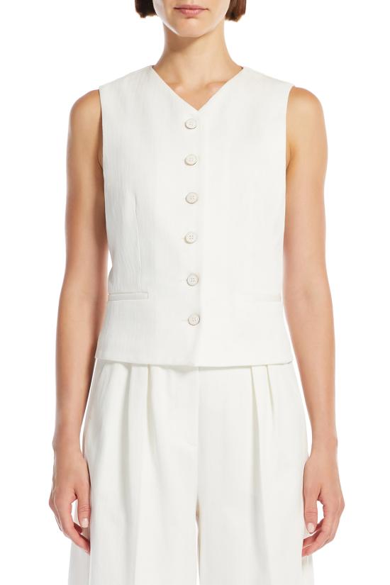 25SS 막스마라 베스트 2511911012600 001 White - MAX MARA