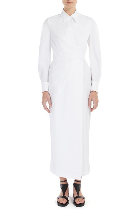 25SS 막스마라 롱 원피스 2511221053600 002 White - MAX MARA