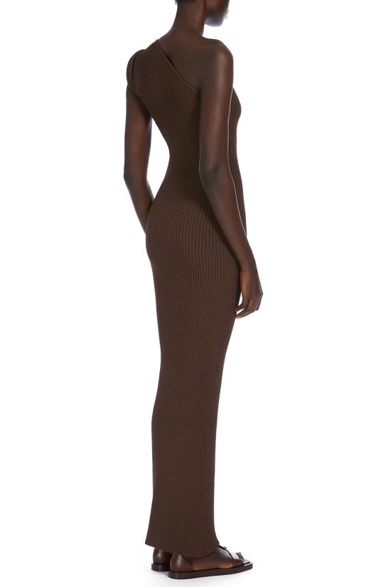 25SS 막스마라 롱 원피스 2511321133600 010 Brown - MAX MARA