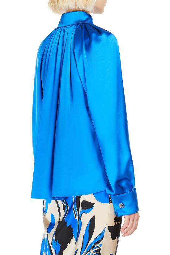 25SS 막스마라 셔츠 2511111014600 037 Blue - MAX MARA