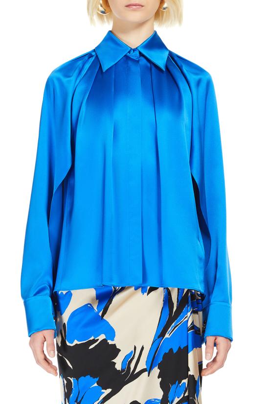 25SS 막스마라 셔츠 2511111014600 037 Blue - MAX MARA