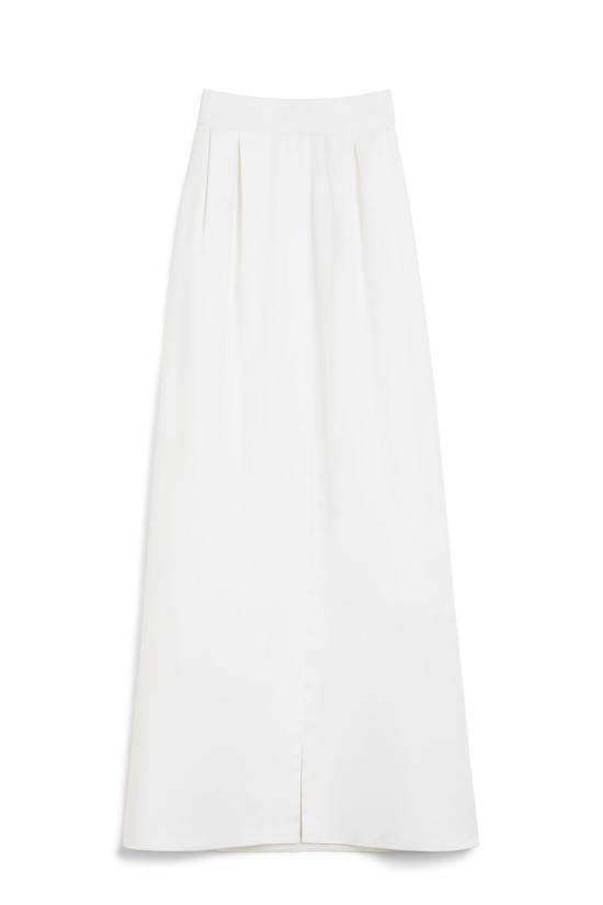 25SS 막스마라 미디 스커트 2511101343600 001 White