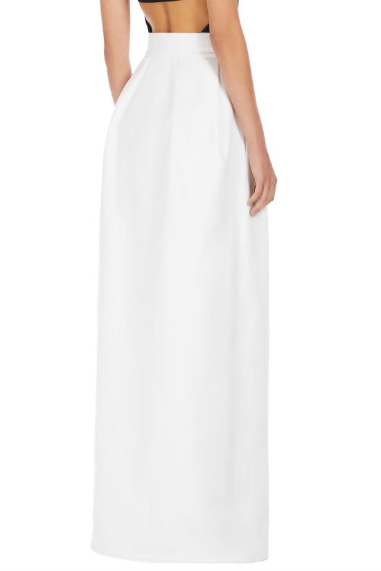 25SS 막스마라 미디 스커트 2511101343600 001 White - MAX MARA