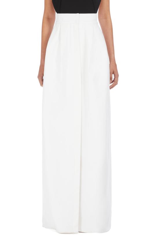 25SS 막스마라 미디 스커트 2511101343600 001 White - MAX MARA