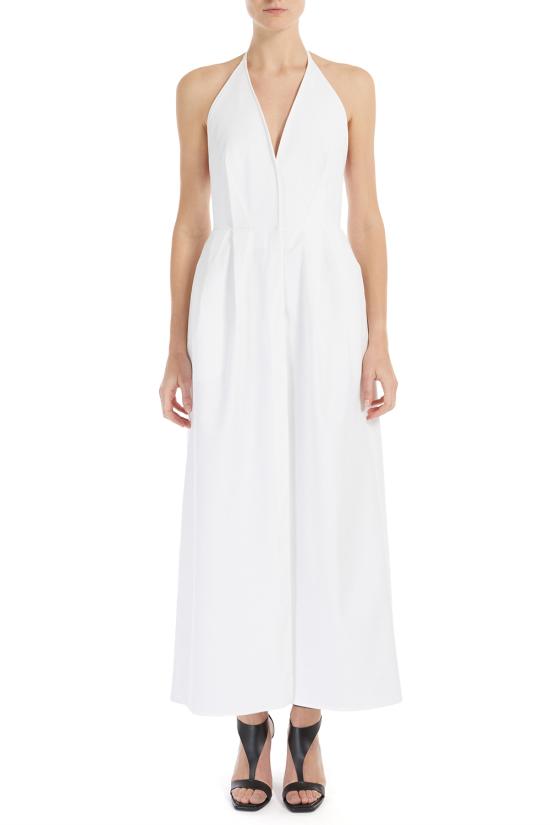 25SS 막스마라 미디 원피스 2511221493600 001 White - MAX MARA