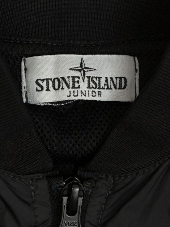 25SS [키즈] 스톤 아일랜드 캐주얼 자켓 K1S164100003 S0033V0029 Black - STONE ISLAND