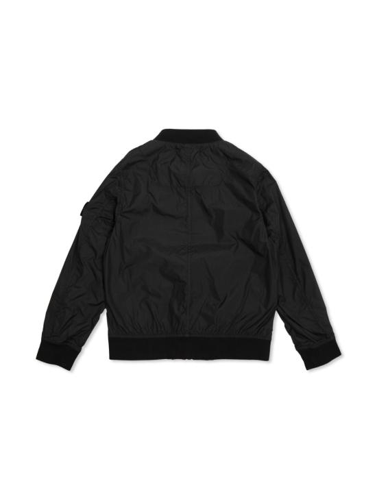 25SS [키즈] 스톤 아일랜드 캐주얼 자켓 K1S164100003 S0033V0029 Black - STONE ISLAND