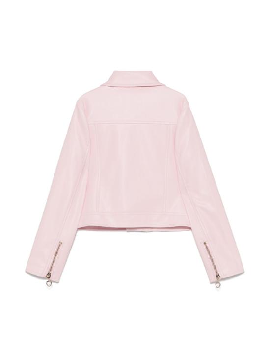 25SS 루루 바이 미스 그랜트 / 여아 주니어 폭스 레더 자켓 LL3590 ROSA BPG - LU LU BY MISS GRANT