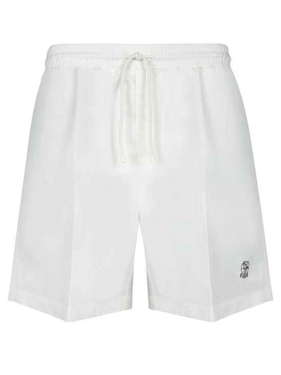 25SS 브루넬로 쿠치넬리 스윔팬츠 MW817043 C1337 White