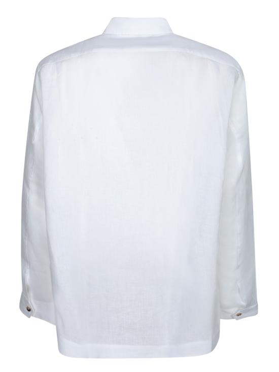 26SS 브루넬로 쿠치넬리 긴팔 셔츠 MM6840648 C001 White - BRUNELLO CUCINELLI