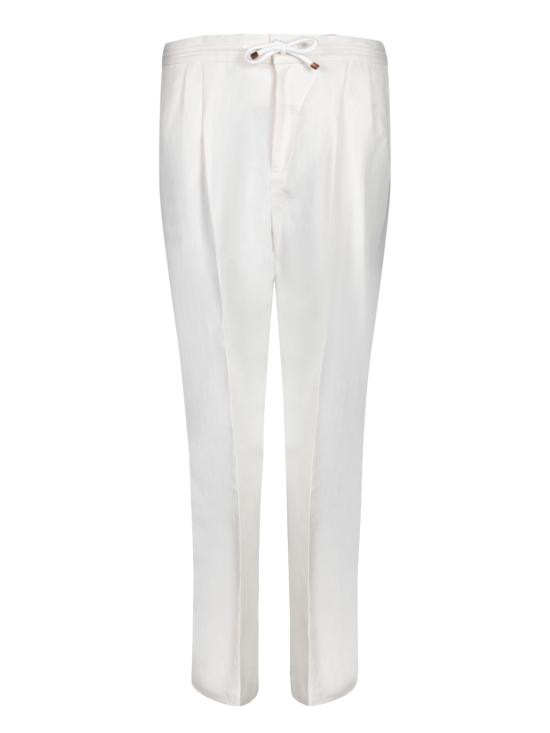 26SS 브루넬로 쿠치넬리 팬츠 MH255E1710 C2441 White