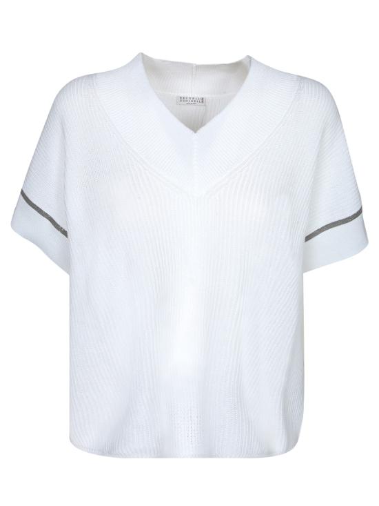 25SS 브루넬로 쿠치넬리 스웨터 MOA718812 C159 White