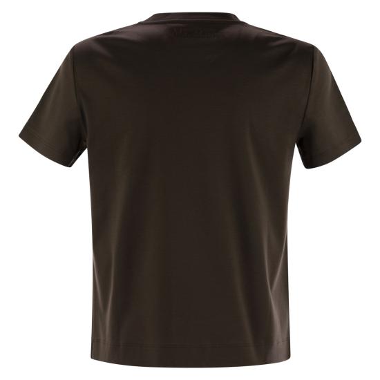 25SS 막스마라 반팔 티셔츠 2511971029600 DARK BROWN - MAX MARA