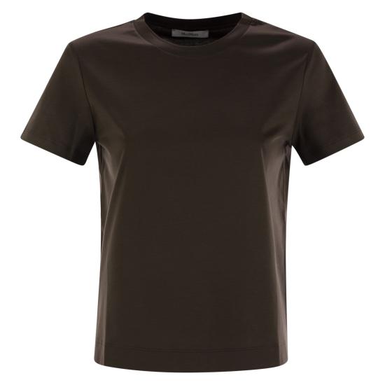 25SS 막스마라 반팔 티셔츠 2511971029600 DARK BROWN