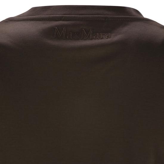 25SS 막스마라 반팔 티셔츠 2511971029600 DARK BROWN - MAX MARA