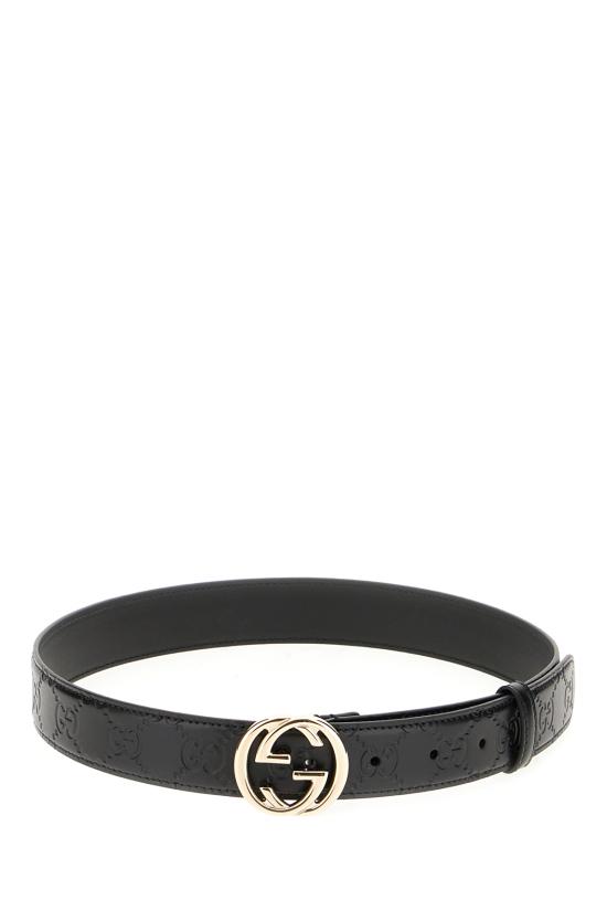 25SS 구찌 벨트 813008AAD5L 1000 BLACK